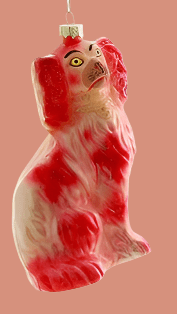 Staffordshire Dog - Red | Christmas Ornament - Bon Ton goods