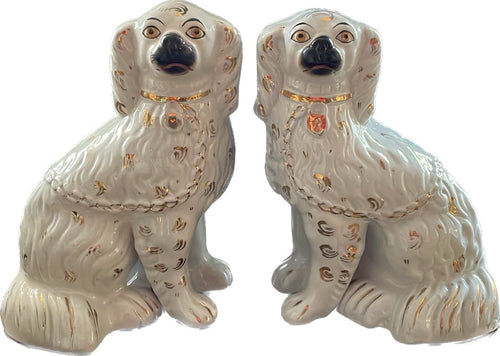 Staffordshire Dogs Pair - Bon Ton goods