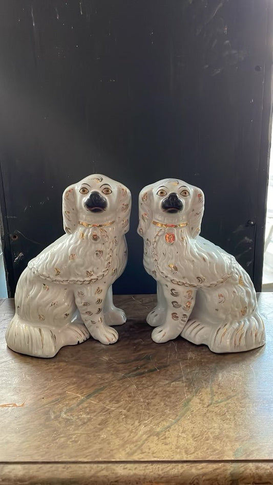 Staffordshire Dogs Pair - Bon Ton goods