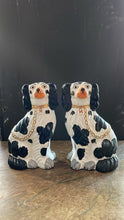 Load image into Gallery viewer, “Staffordshire” Dogs Pair Paper Mache - Bon Ton goods
