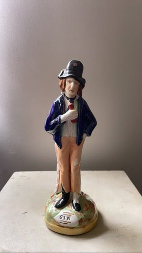Staffordshire Gin And Water Figure By Thomas Part - Antique - Bon Ton goods