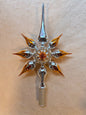 Star Tree Topper - Silver and Gold | Nostalgie Christbaumschmuck - Bon Ton goods