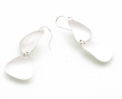 Stone Agnes Silver Earrings | Mikkel Brøgger - Bon Ton goods