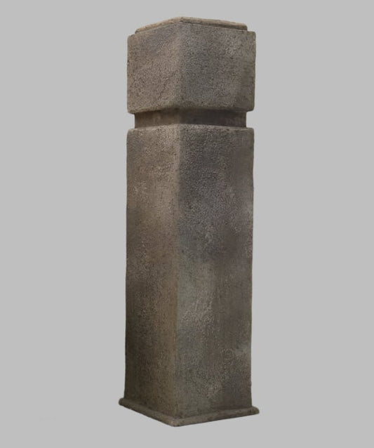 Stone-Effect Pedestal Plinth - Bon Ton goods