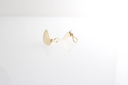 Stone Gold Ear Clips: Maren | Mikkel Brøgger - Bon Ton goods