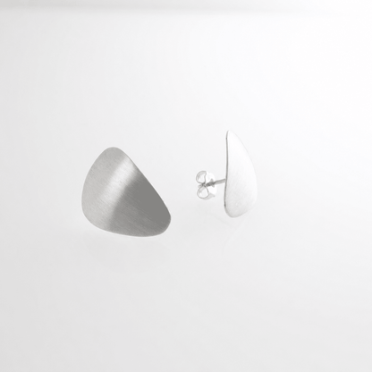 Stone Marie Silver Earrings | Mikkel Brøgger - Bon Ton goods