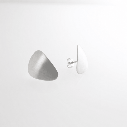 Stone Marie Silver Earrings | Mikkel Brøgger - Bon Ton goods