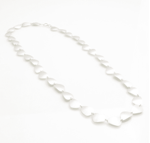 Stone Maude Silver Necklace | Mikkel Brøgger - Bon Ton goods