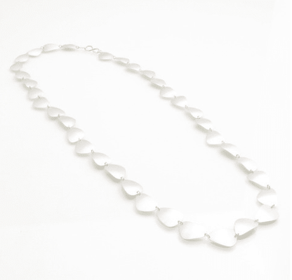 Stone Maude Silver Necklace | Mikkel Brøgger - Bon Ton goods