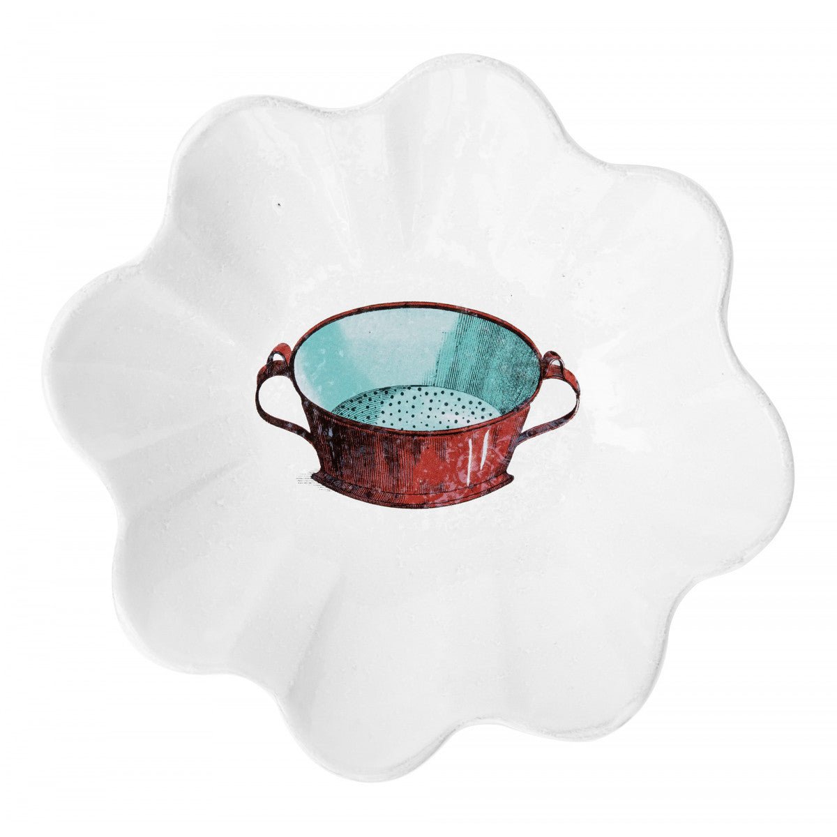 Strainer Platter by Astier de Villatte, view 1