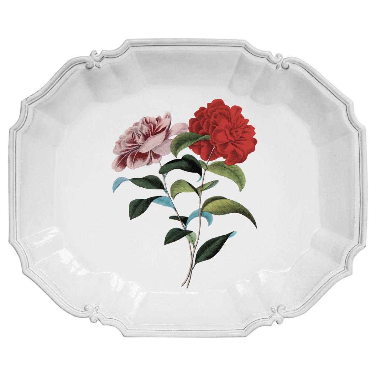 Stuttgart Flower Platter by Astier de Villatte, view 1