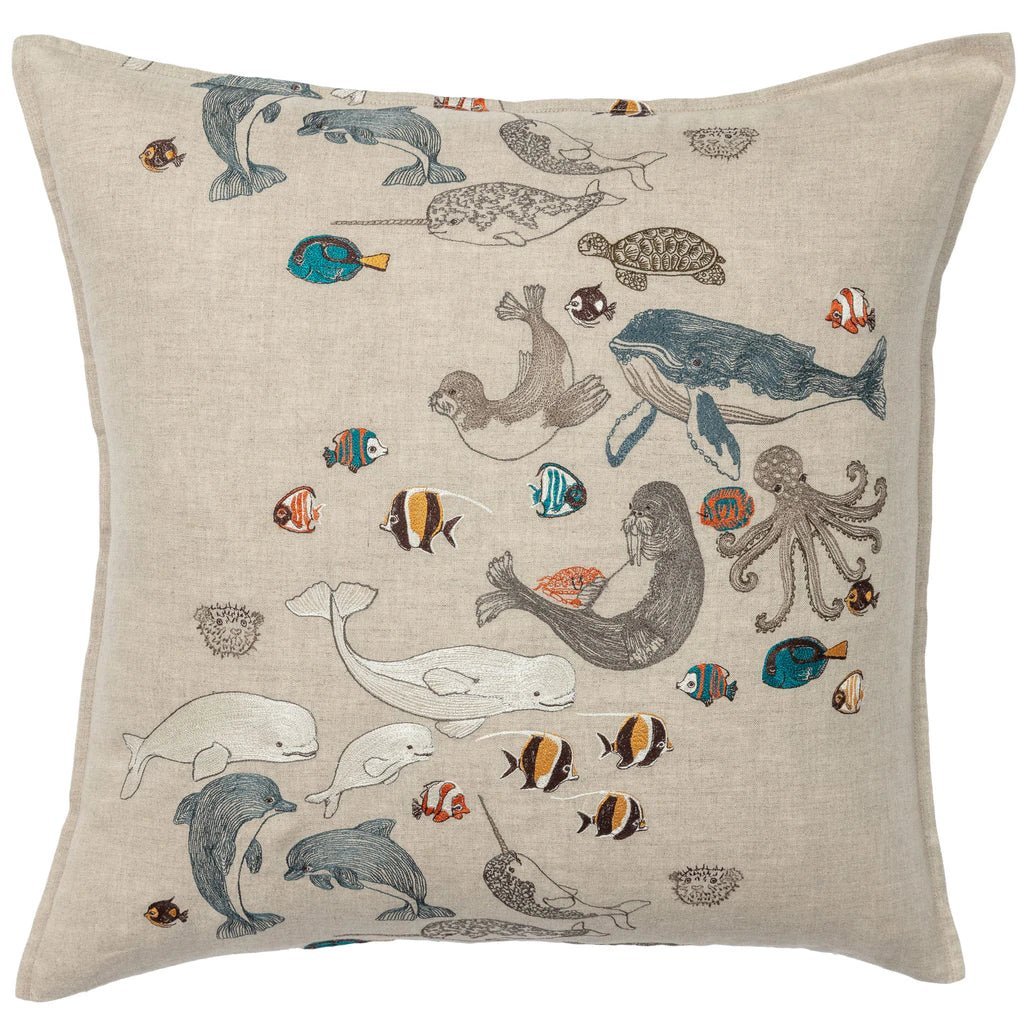 Swim Team Pillow | Coral & Tusk - Bon Ton goods