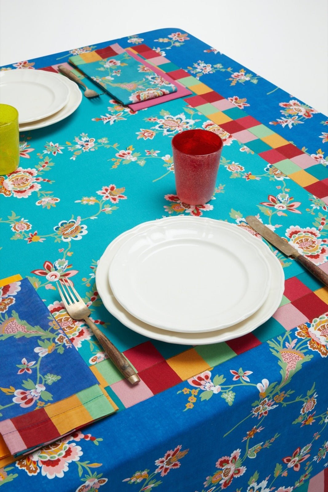 Swiss Blue Veronese - Cotton Cloth 180x180 | Lisa Corti - Bon Ton goods