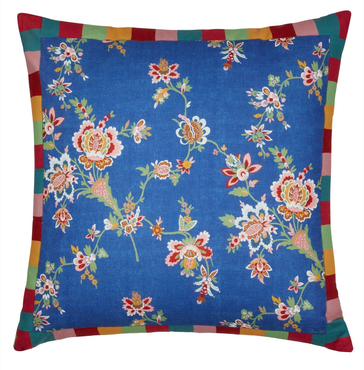 Swiss Blue Veronese Cushion Cover 60x60 | Lisa Corti - Bon Ton goods