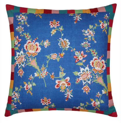 Swiss Blue Veronese Cushion Cover 60x60 | Lisa Corti - Bon Ton goods