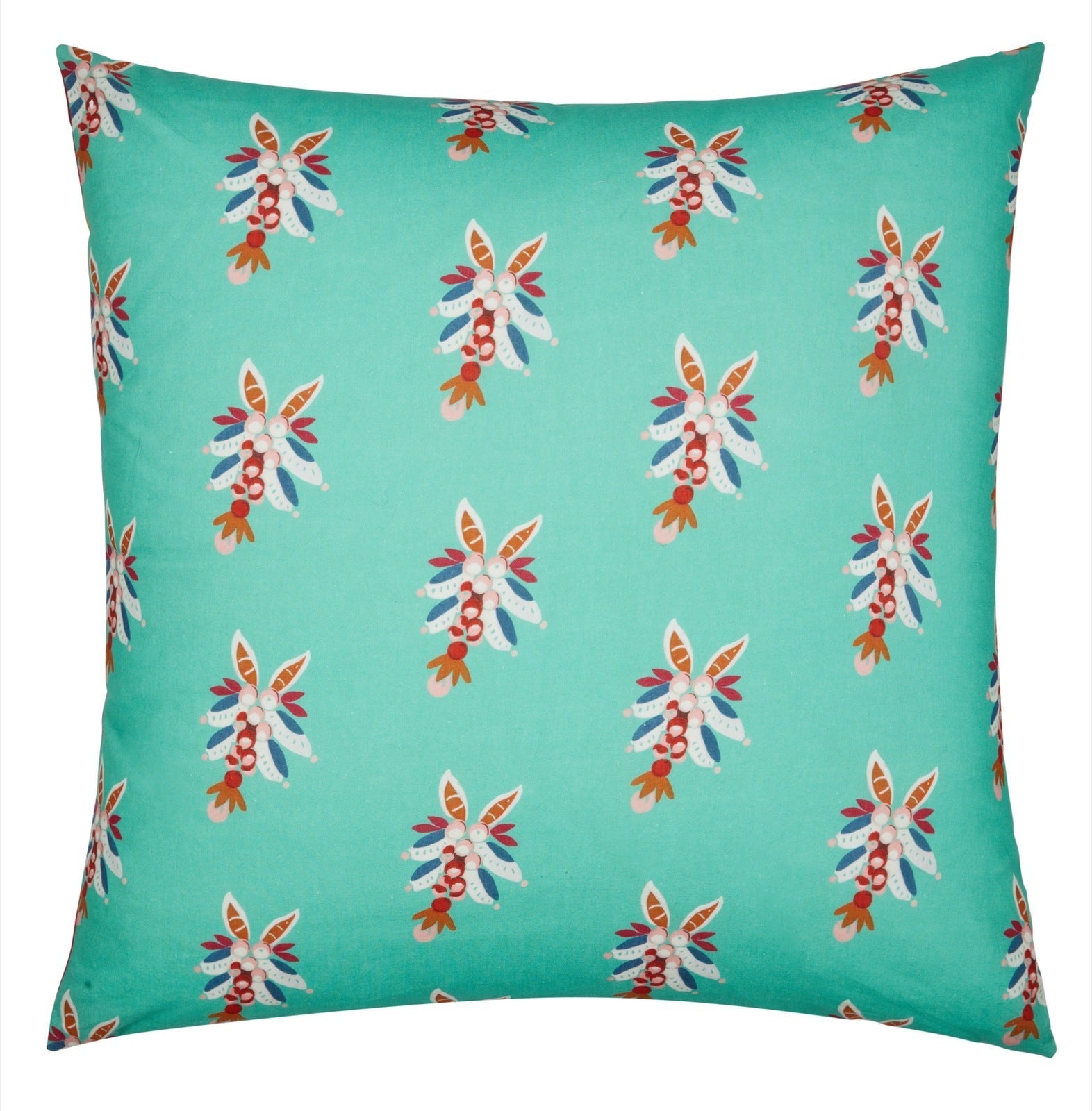 Swiss Geranium Yellow Pillow Cushion Cover 60x60 | Lisa Corti - Bon Ton goods