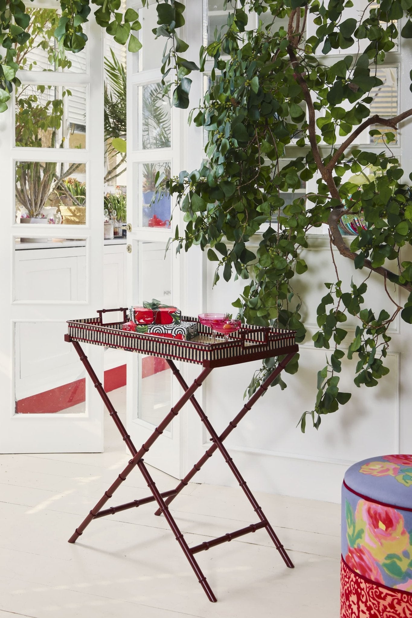 Table Tray - Dandelion Cream | Lisa Corti - Bon Ton goods