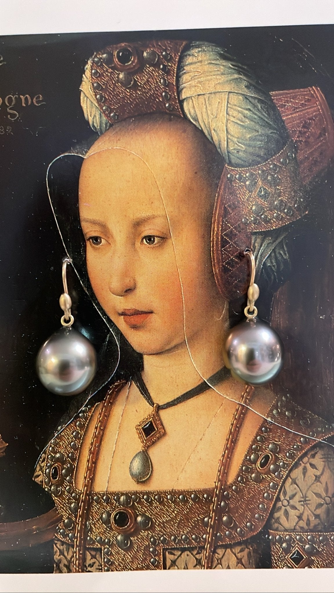 Tahitian Peacock Pearl Earrings | Ted Muehling - Bon Ton goods