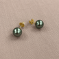 Tahitian Round Pearl Earrings | Mikkel Brøgger - Bon Ton goods