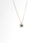 Tahitian Round Pearl Pendant Gold Necklace | Mikkel Brøgger - Bon Ton goods