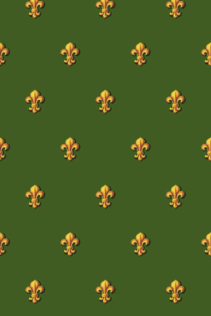Tapetorama Wallpaper Fleur-de-Lis - Bon Ton goods