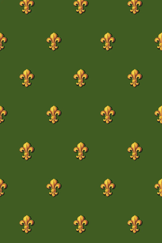 Tapetorama Wallpaper Fleur-de-Lis - Bon Ton goods