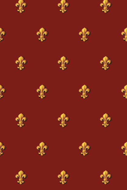 Tapetorama Wallpaper Fleur-de-Lis - Bon Ton goods