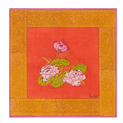 Tea Flower Napkins | Lisa Corti - Bon Ton goods