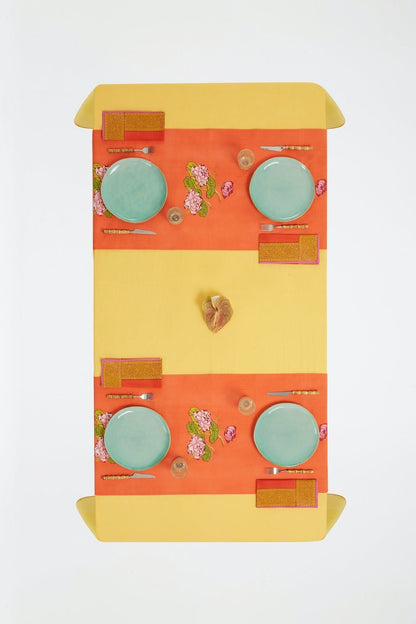 Tea Flower - Table Runner | Lisa Corti - Bon Ton goods