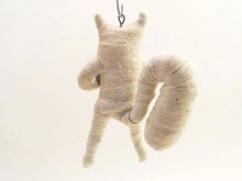 Load image into Gallery viewer, Tea Stain Squirrel Child Ornament - Bon Ton goods
