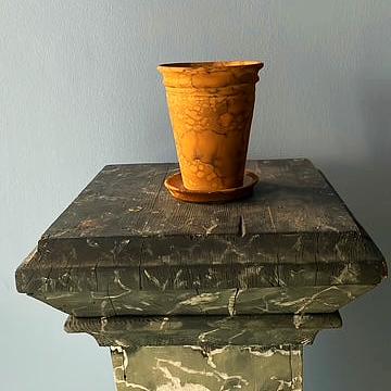 Teak Seidelin Pot | Handmade Erik Bendtsen Ceramics - Bon Ton goods