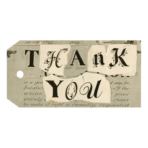 Thank You - Gift Tags - Bon Ton goods