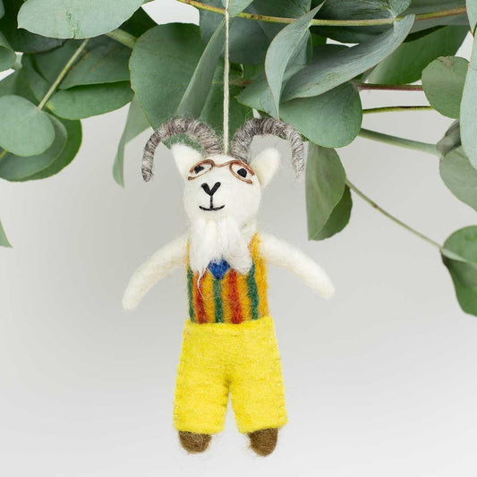 The Old Goat Ornament | Christmas Ornament - Bon Ton goods