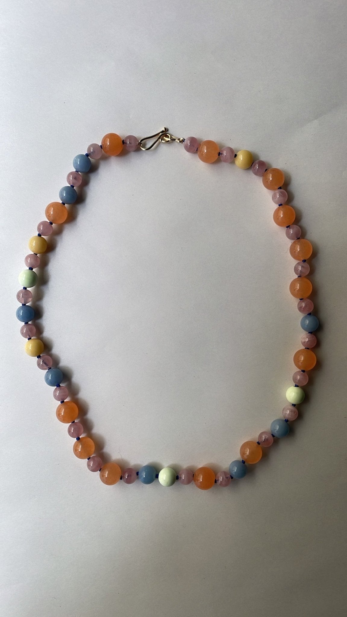 The Sconset Necklace: Gemstone Bead Necklace | Mikkel Brøgger - Bon Ton goods