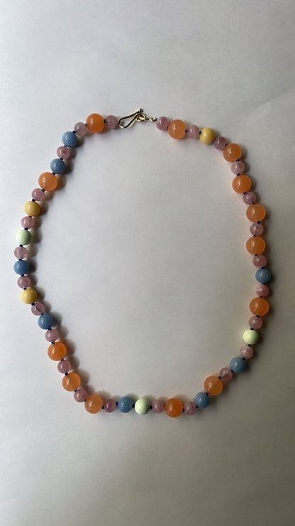 The Sconset Necklace: Gemstone Bead Necklace | Mikkel Brøgger - Bon Ton goods