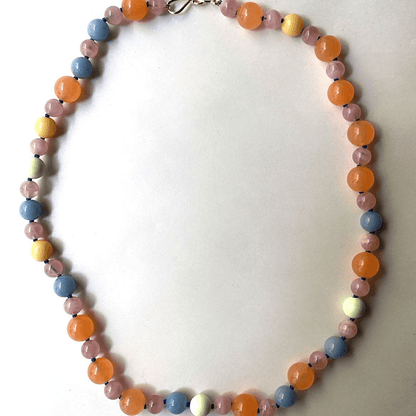 The Sconset Necklace: Gemstone Bead Necklace | Mikkel Brøgger - Bon Ton goods