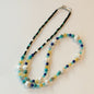 The Wiener Werkstätte Necklace: Gem Bead Composition | Mikkel Brøgger - Bon Ton goods