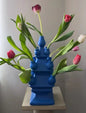 Three Tier Tulip Vase Olympic Blue | Heinen Delfts Blauw - Bon Ton goods