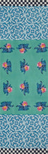 Load image into Gallery viewer, Tiles Green - Table Runner - Bon Ton goods
