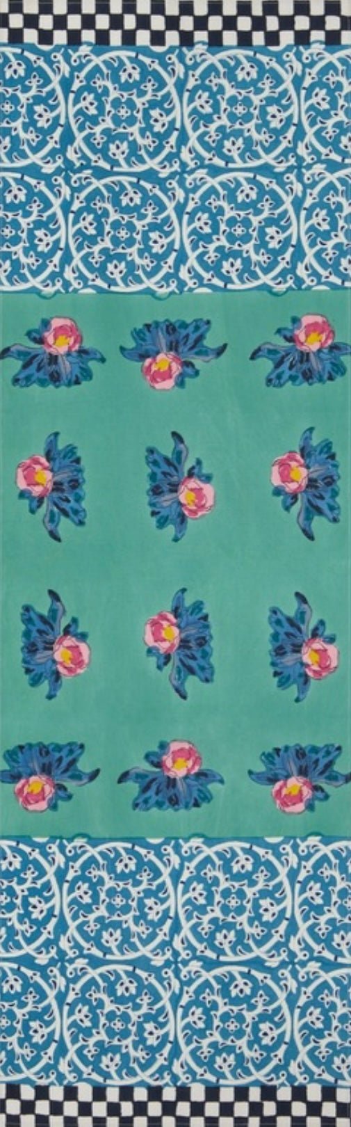 Tiles Green - Table Runner | Lisa Corti - Bon Ton goods