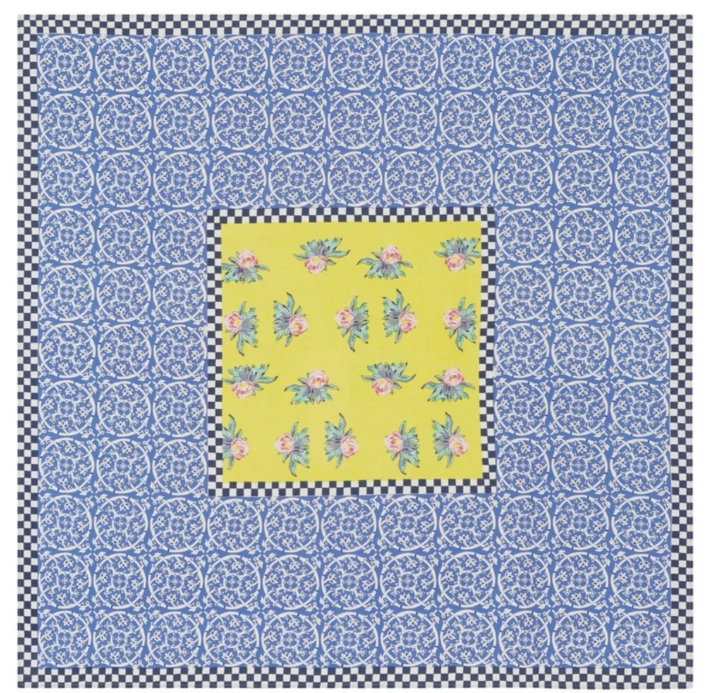 Tiles Yellow - Cotton Cloth - Bon Ton goods