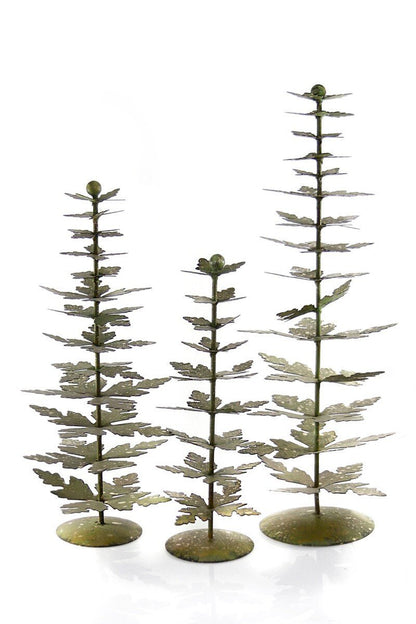 Tin Conifers - Christmas Decoration - Bon Ton goods
