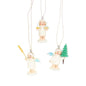 Tiny Angel - Angel with Tree | Christmas Ornament - Bon Ton goods