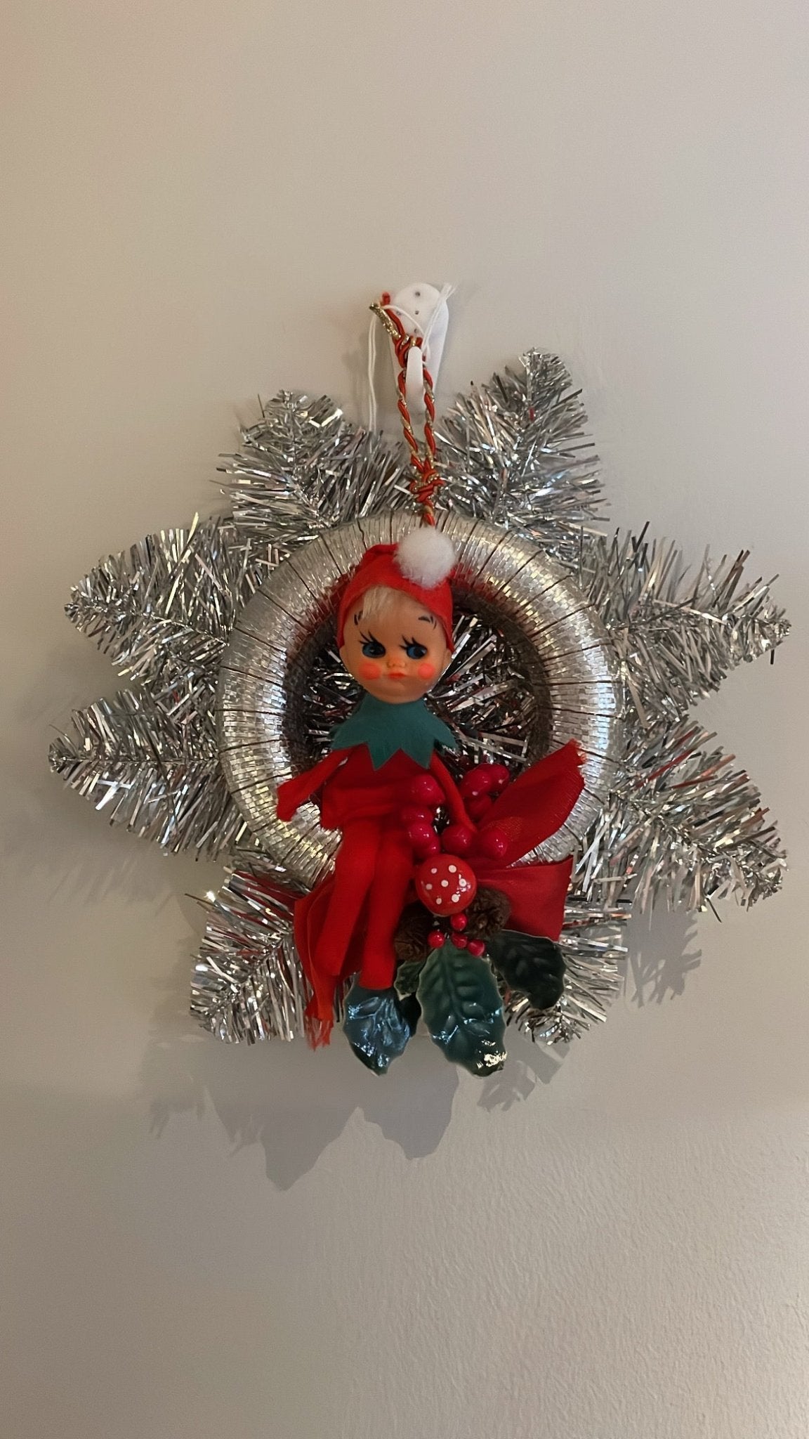 Tiny Elf Silver Wreath - Bon Ton goods