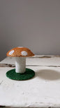 Tiny Glitter Mushroom - Gold - Bon Ton goods