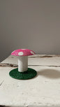 Tiny Glitter Mushroom - Pink | Ino Schaller - Bon Ton goods