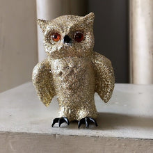 Load image into Gallery viewer, Tiny Glitter Owl - Gold/Silver - Bon Ton goods
