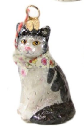 Tiny Kitten - Tuxedo | Christmas Ornament - Bon Ton goods