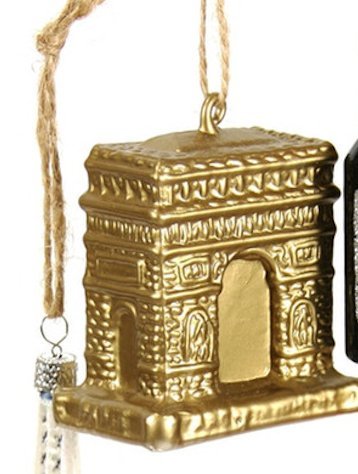 Tiny Paris - Arch de Triumph | Christmas Ornament - Bon Ton goods