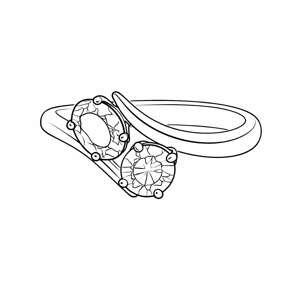 Toi et Moi Ring | Mikkel Brøgger: Exclusive Pre-Order - Bon Ton goods